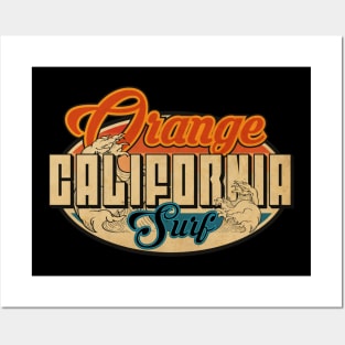 Orange California Posters and Art